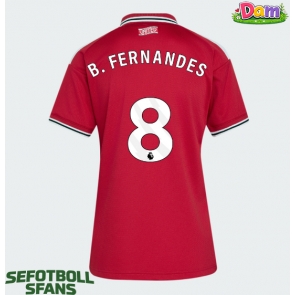 Manchester United Bruno Fernandes #8 Hemmatröja Kvinnor 2026-27 Kortärmad